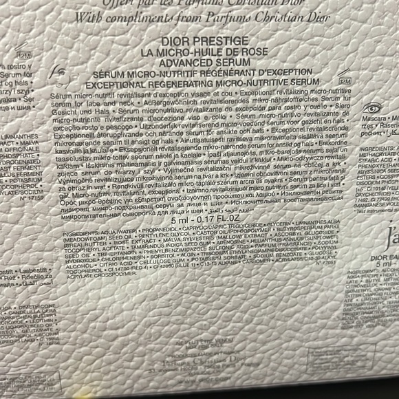 🖤🩶🖤🩶Dior Tri Axis Piano With 6 Mini Deluxe Products! - Picture 9 of 11